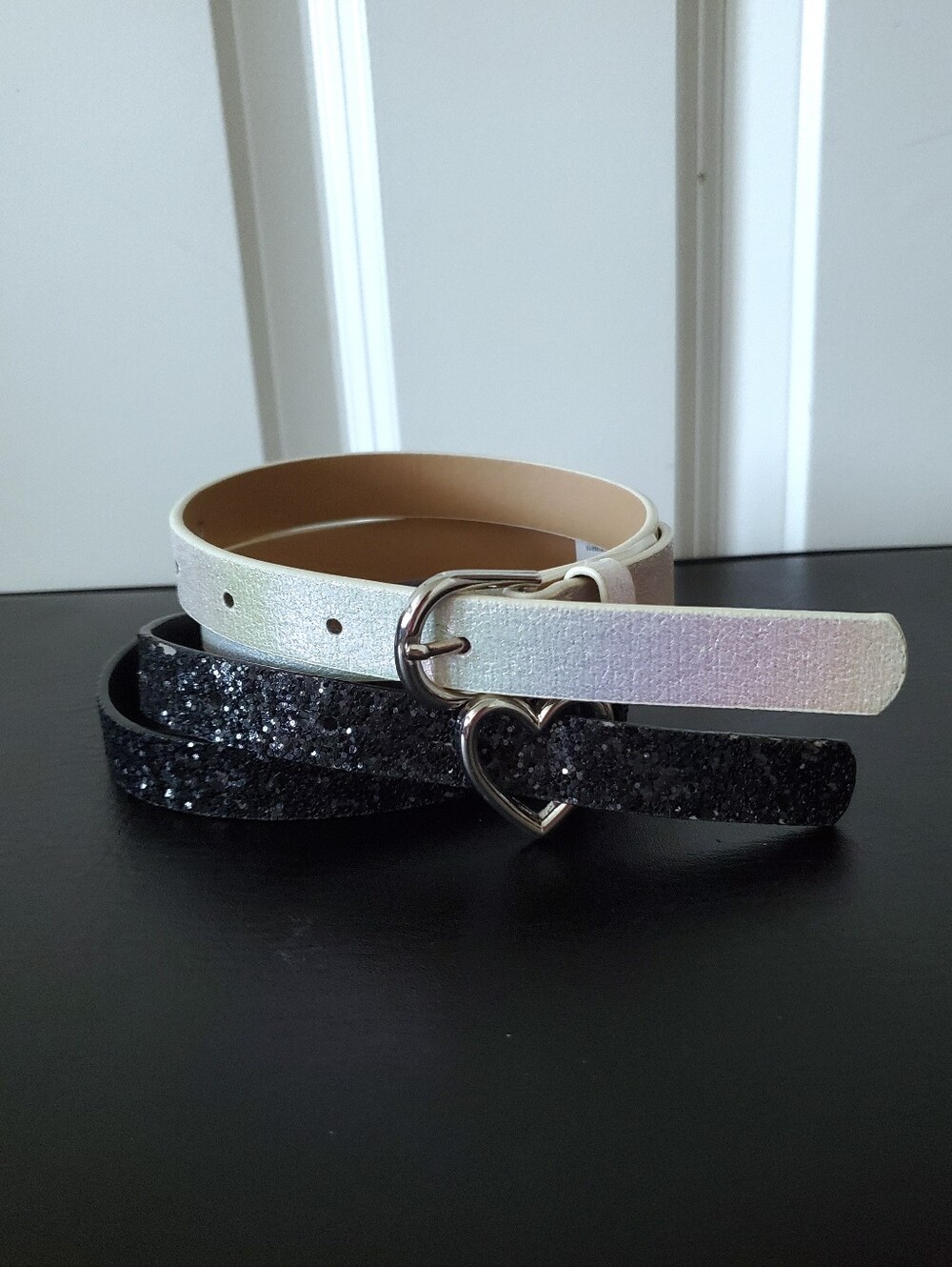 Children's Place Girl's 2-Pack Belt Set